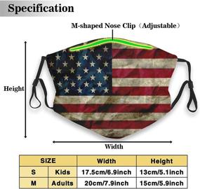 img 3 attached to American Reusable Breathable Balaclavas Bandanas