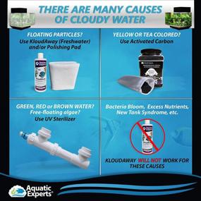 img 3 attached to 🐠 KloudAway Freshwater Aquarium Water Clarifier - Clear Cloudy Water, Fish Tank Water Clarifier, Made in the USA