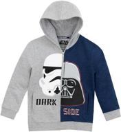 👦 boys star wars hoodie logo