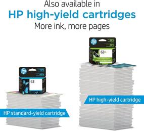 img 2 attached to 🖨️ HP 63XL Ink Cartridge: Compatible with Deskjet 1112, 2100, 3600 Series, ENVY 4500 Series, OfficeJet 3800, 4600, 5200 Series - Black - F6U64AN