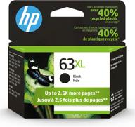 🖨️ hp 63xl ink cartridge: compatible with deskjet 1112, 2100, 3600 series, envy 4500 series, officejet 3800, 4600, 5200 series - black - f6u64an логотип