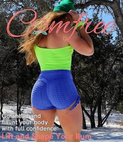 img 3 attached to COMFREE Lifting Scrunch Workout Waisted Sports & Fitness for Other Sports