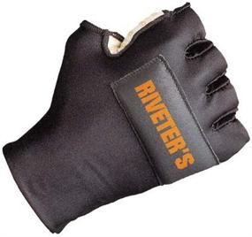 img 1 attached to 49453 Riveters Half Finger Support XSmall Medium