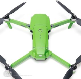 img 1 attached to Wrapgrade Mono Skin Compatible With DJI Mavic Pro (Fresh Green)