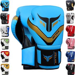 img 4 attached to 🥊 Mytra Fusion Boxing Gloves - 10oz, 12oz, 14oz, 16oz - Ideal for Training, Punching, Sparring, Punching Bag, Boxing Bag Training Gloves, Punch Bag Mitts