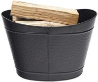 🧺 minuteman international log basket: stylish and durable in black logo