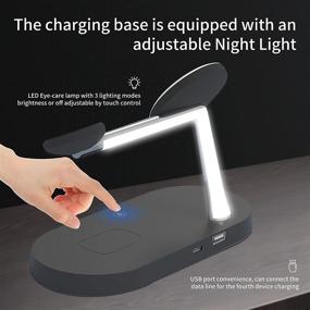 img 2 attached to Magnetic Wireless Charger Charging Station Portable Audio & Video