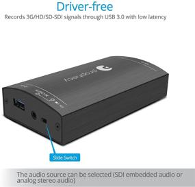 img 2 attached to gofanco PRO-CaptureSDI - SDI Video Capture Card: Capture and Stream 3G/HD/SD-SDI Signals over USB 3.0 at 1080p @60Hz, with SDI Loopout. Ideal for Live Broadcasting from SDI Camera
