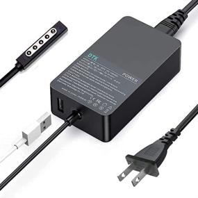 img 4 attached to DTK 12V 3.6A 43W Q6T-00001 AC Charger for Microsoft Surface Pro 1 Pro2 RT/2 1512 1516 1536 Tablet Laptop PC Power Supply Adapter with Power Cord