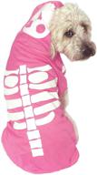 rubies glow skeleton hoodie costume logo