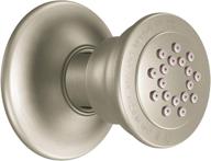 🚿 moen a501bn vertical shower body spray: compatible with moen m-pact shower valve system - brushed nickel finish logo