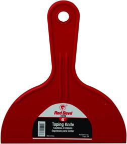 img 1 attached to 🔪 Red Devil 4718 3-Piece Plastic Knife Set: The Ultimate Cutting Companion (1-Pack)