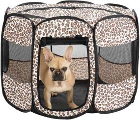 img 3 attached to Etna 5223 Pet Pen Leopard