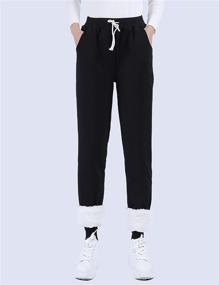 img 3 attached to Yeokou Womens Athletic Sweatpants Joggers