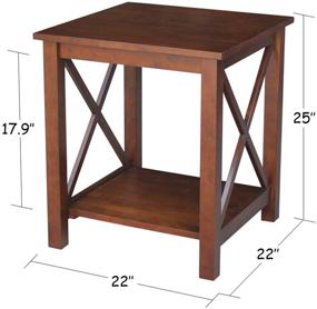 img 3 attached to International Concepts OT581 70E End Table