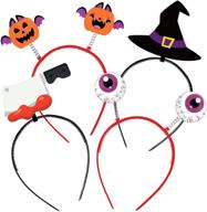 8pcs halloween head boppers headbands logo