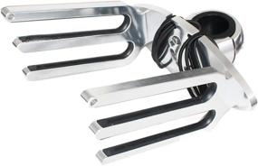 img 4 attached to 🏄 X-Haibei Wakeboard Rack for Tower Boat - Polished Aluminum Rack for Tubing Sizes 2 1/4-2 1/2 inches