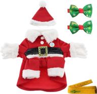 christmas costume santa claus clothes logo