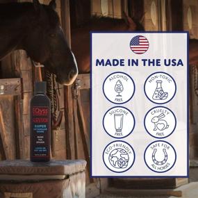 img 1 attached to Eqyss Survivor Equine Detangler: The Ideal 🐴 Solution for Mane, Tail, Braid, and Feathered Leg Styling!