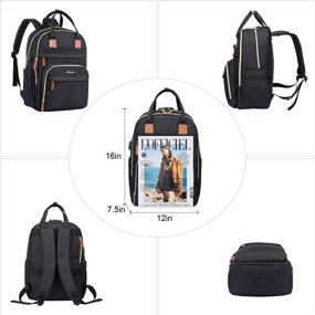 img 1 attached to Safeguard your belongings with LOVEVOOK Anti Theft Business Backpack - Perfect for Professionals