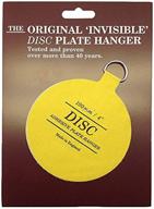 invisible plate hanger: flatiron disc, 4-inch - innovative solution for displaying plates логотип