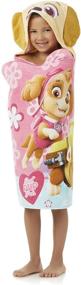 img 1 attached to 🐾 Paw Patrol Girl Puppy Nickelodeon Hooded Beach Towel Wrap (24 x 50 in) - Enhanced for SEO