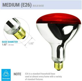 img 3 attached to Enhanced Lighting Performance with K21761 250R40 Incandescent Reflector Standard