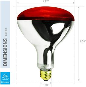 img 2 attached to Enhanced Lighting Performance with K21761 250R40 Incandescent Reflector Standard