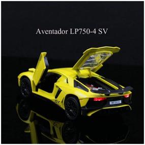 img 3 attached to 🏎️ Luxury Collectible: Lamborghini Vehicle Die Cast with Lights - A Must-Have for Car Enthusiasts!