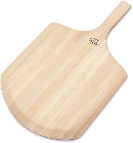 img 2 attached to 🍕 Restaurant-Grade Wooden Pizza Peel: New Star Foodservice 50295 with 10" Handle, 16"L x 14"W Plate, 24" Overall Length