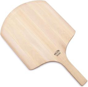 img 3 attached to 🍕 Restaurant-Grade Wooden Pizza Peel: New Star Foodservice 50295 with 10" Handle, 16"L x 14"W Plate, 24" Overall Length