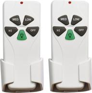 🔧 2pack humpptom universal ceiling fan remote control and receiver kit for hampton bay, hunter, harbor breeze, westinghouse - replacement with fan28r fan-53t 2aazpfan-53t kujce9103 fan-11t k- 53t 2pack логотип