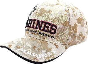 img 3 attached to United Marines Embroidery Baseball Cap Outdoor Recreation for Hiking & Outdoor Recreation Clothing