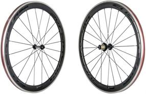 img 2 attached to 🚲 Superteam 50mm Clincher Rim Road Wheelset: Premium Alloy Brake Surface, Matte Finish