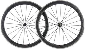 img 4 attached to 🚲 Superteam 50mm Clincher Rim Road Wheelset: Premium Alloy Brake Surface, Matte Finish