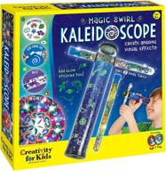 🌈 magic swirl kaleidoscope for creative kids logo
