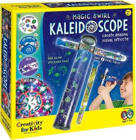 img 4 attached to 🌈 Magic Swirl Kaleidoscope for Creative Kids