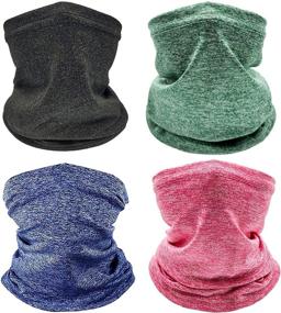 img 4 attached to Warmers Children Headwear Balaclava Darkgrey Boys' Accessories ~ Cold Weather