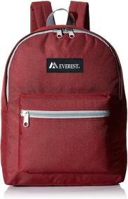 img 4 attached to Everest Luggage Basic Medium Backpack: The Perfect Kids' Backpack Solution