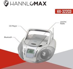 img 1 attached to HANNLOMAX HX 322CD Портативный магнитофон Bluetooth портативный аудио- и видеоплеер.