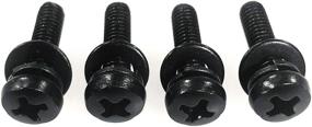 img 1 attached to Optimized Stand Screws for Insignia NS-50D510NA19 - Replacement Screws