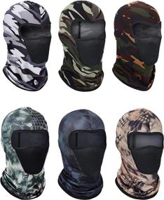 img 4 attached to 🧣 Sumind Men's Balaclava: Stay Warm and Stylish in Any Adventure