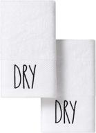 decorative bathroom towels embroidered white bath logo