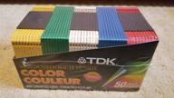 tdk density color formatted disks logo