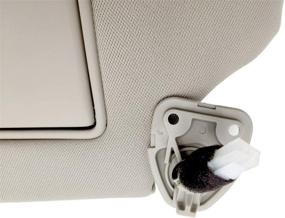 img 2 attached to GOLDPAR Left Driver Side Sun Visor for Nissan Altima 2013-2018, with Light, No Sunroof, 96401-3TA2A (Grey)