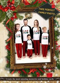 img 2 attached to Men's Rnxrbb Christmas Holiday Sleepwear Clothing Set