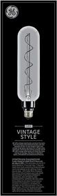 img 2 attached to 💡 GE Vintage T20 Tube LED Light Bulb with Spiral Smoke Finish, 25-Watt Equivalent, Dimmable, Medium Base, 1-Pack