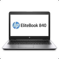 hp elitebook 840 g3 laptop, core i5-6300u, 16gb ram, 500gb ssd, windows 10 pro (renewed) logo
