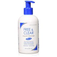 free clear liquid cleanser pack logo