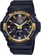 🕒 casio g-shock gas100g-1a tough solar resin/stainless steel men's watch (black): durable and dependable timekeeping for men логотип